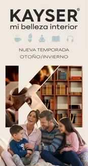 Catálogo Kayser en La Florida | Excelente oferta para cazadores de gangas | 2026-09-01T00:00:00.000Z - 2027-02-28T00:00:00.000Z