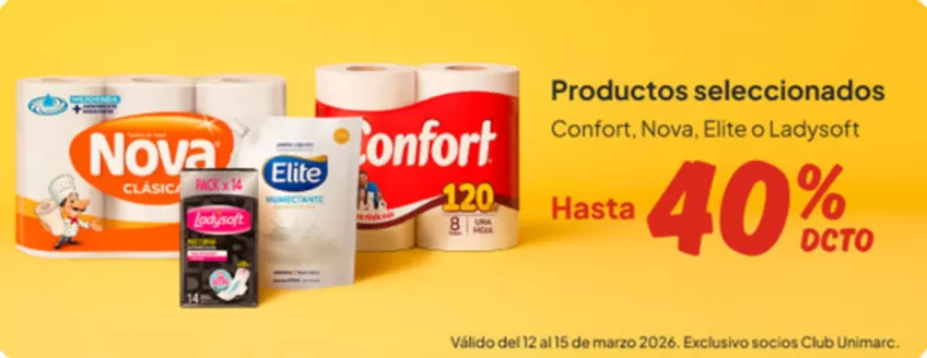 Catálogo Unimarc en Antofagasta | Nuevas ofertas para descubrir | 2026-03-12T00:00:00.000Z - 2026-03-15T00:00:00.000Z