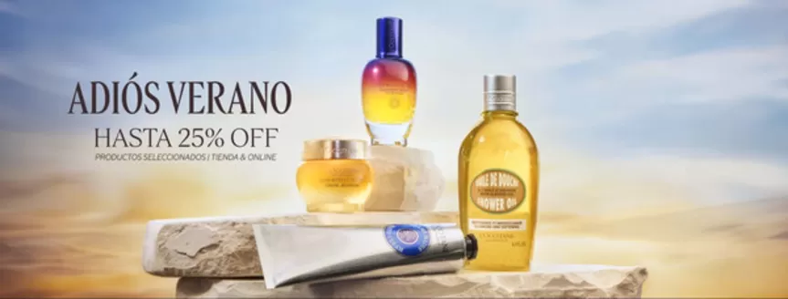 Catálogo L'Occitane en Puente Alto | Adiós Verano: Hasta 25% Off! | 2026-03-13T00:00:00.000Z - 2026-03-27T00:00:00.000Z