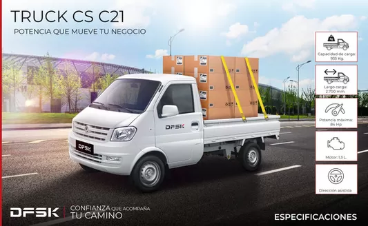 Catálogo Derco en Máfil | DFSK TRUCK CS | 2026-03-16T00:00:00.000Z - 2026-03-30T00:00:00.000Z