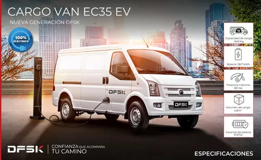 Catálogo Derco en Máfil | DFSK CARGO VAN ELÉCTRICA | 2026-03-16T00:00:00.000Z - 2026-03-30T00:00:00.000Z