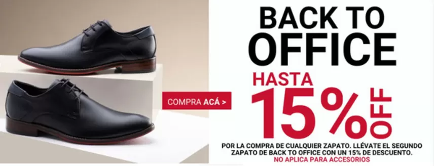 Catálogo Ferracini en Vitacura | Back to office! Hasta 15% Off. | 2026-03-24T00:00:00.000Z - 2026-04-30T00:00:00.000Z
