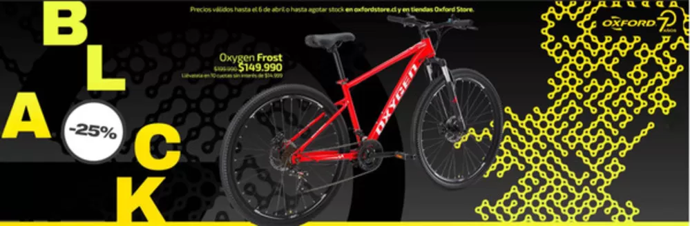 Catálogo Oxford Bikes en Constitución | Oferta promocional! | 2026-03-24T00:00:00.000Z - 2026-04-06T00:00:00.000Z