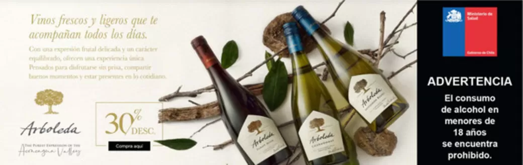 Catálogo El Mundo del Vino en Providencia | -30% desc! | 2026-03-25T00:00:00.000Z - 2026-03-27T00:00:00.000Z