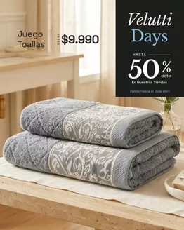 Catálogo Velutti | Hasta 50% dcto. | 2026-03-25T00:00:00.000Z - 2026-04-02T00:00:00.000Z