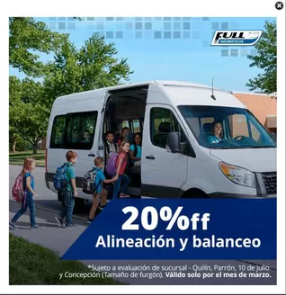 Catálogo Full Neumaticos en Santiago | 20% Off! | 2026-03-26T00:00:00.000Z - 2026-03-31T00:00:00.000Z