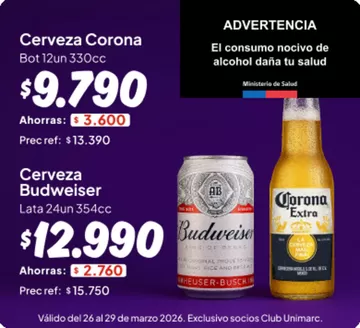 Catálogo Unimarc | Promociones actuales | 2026-03-26T00:00:00.000Z - 2026-03-29T00:00:00.000Z