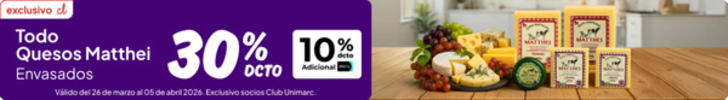 Catálogo Unimarc en La Serena | Ofertas principales para ahorradores | 2026-03-26T00:00:00.000Z - 2026-04-05T00:00:00.000Z