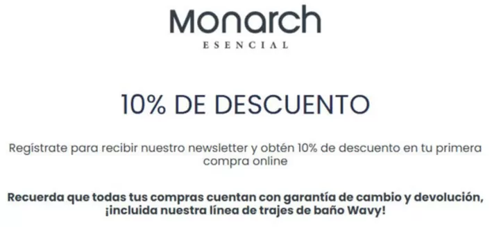 Catálogo Monarch en Las Condes | 10% de descuento! | 2026-03-27T00:00:00.000Z - 2026-06-30T00:00:00.000Z