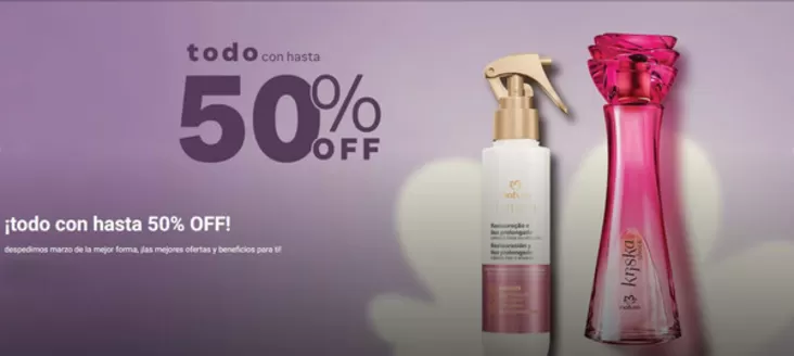 Catálogo Natura en La Florida | Todo con hasta 50% Off! | 2026-03-30T00:00:00.000Z - 2026-03-31T00:00:00.000Z