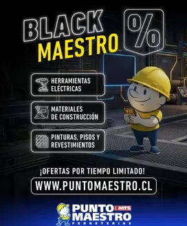 Catálogo Punto Maestro en Calama | Black maestro! | 2026-03-31T00:00:00.000Z - 2026-04-05T00:00:00.000Z