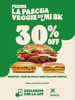 Catálogo Burger King en Santo Domingo | 30% OFF | 2026-04-01T00:00:00.000Z - 2026-04-05T00:00:00.000Z