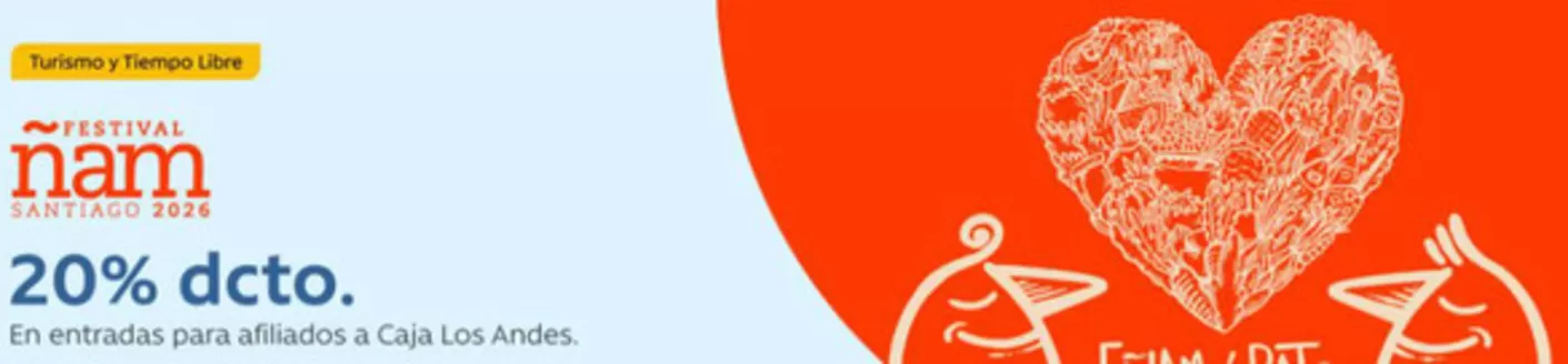 Catálogo Caja los Andes en Arica | Promos | 2026-04-01T00:00:00.000Z - 2026-04-19T00:00:00.000Z