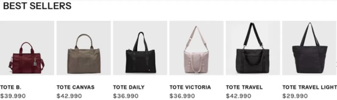 Catálogo Bubba Bags en Viña del Mar | Best sellers! | 2026-04-02T00:00:00.000Z - 2026-05-31T00:00:00.000Z