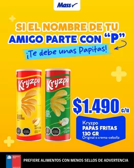 Catálogo Tienda MASS en Chiguayante | Ofertas Tienda MASS | 2026-04-02T00:00:00.000Z - 2026-04-16T00:00:00.000Z