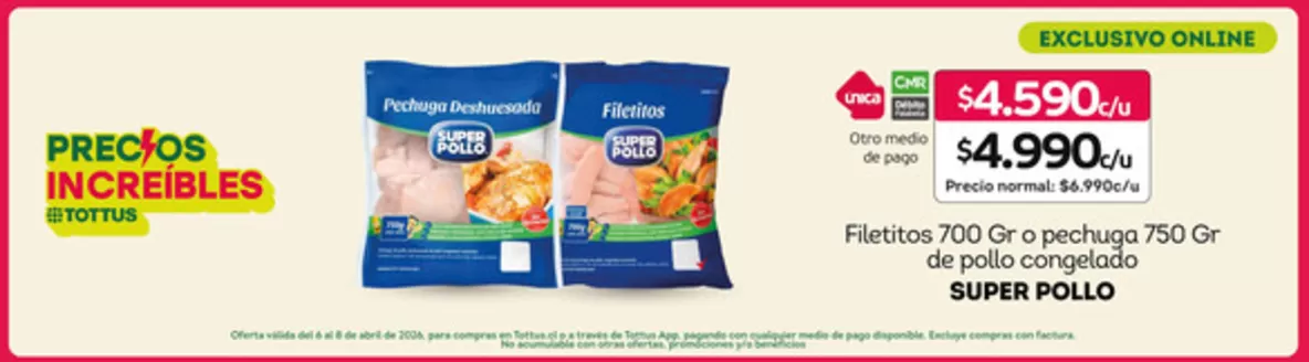 Catálogo Tottus en Rancagua | Ofertas Tottus | 2026-04-06T00:00:00.000Z - 2026-04-08T00:00:00.000Z