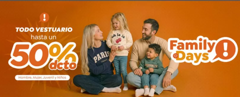 Catálogo Family Shop en La Florida | Hasta un 50% dcto! | 2026-04-07T00:00:00.000Z - 2026-04-15T00:00:00.000Z