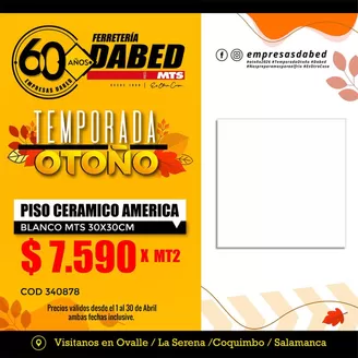 Catálogo Dabed | Promociones actuales | 2026-04-01T00:00:00.000Z - 2026-04-30T00:00:00.000Z