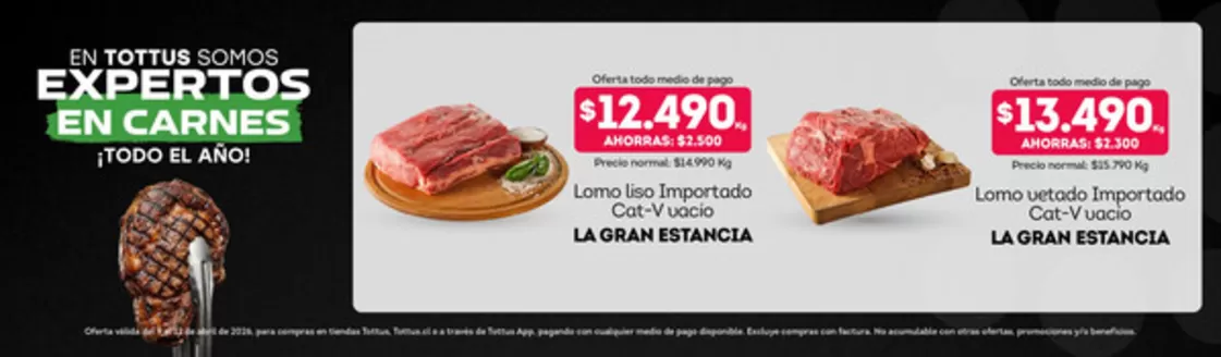 Catálogo Tottus | Ofertas Tottus | 2026-04-09T00:00:00.000Z - 2026-04-12T00:00:00.000Z