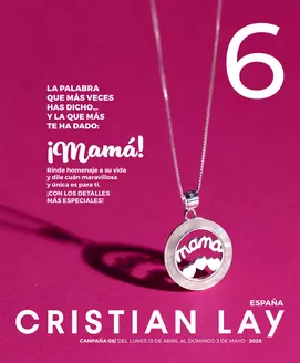 Catálogo Cristian Lay en Vitacura | Catalogo! Mama. | 2026-04-14T00:00:00.000Z - 2026-05-03T00:00:00.000Z
