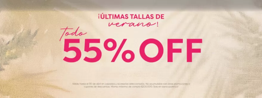 Catálogo Azaleia en Vitacura | Todo 55% Off! | 2026-04-14T00:00:00.000Z - 2026-04-30T00:00:00.000Z