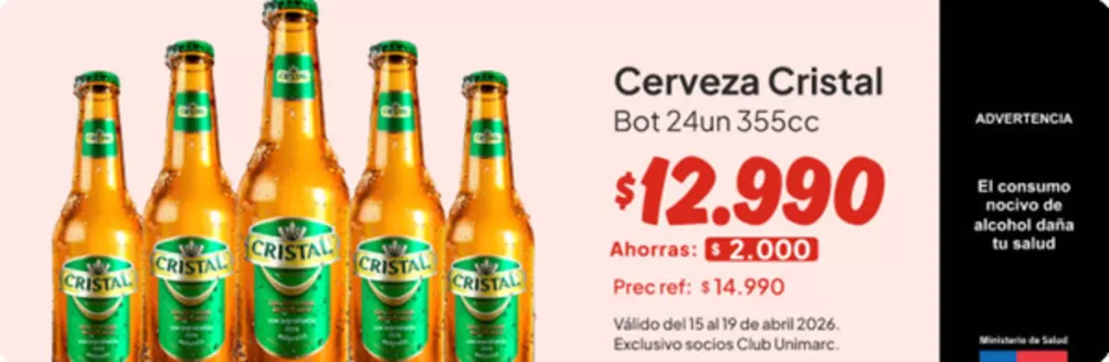 Catálogo Unimarc en Santiago | Ofertas principales para todos los clientes | 2026-04-15T00:00:00.000Z - 2026-04-19T00:00:00.000Z