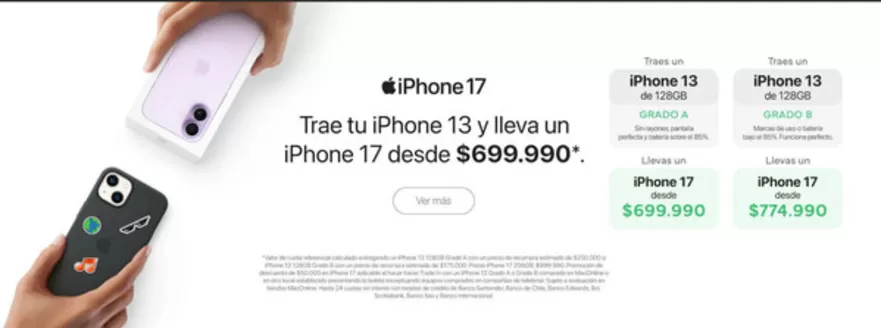 Catálogo MacOnline en Huechuraba | Ofertas promocional! | 2026-04-15T00:00:00.000Z - 2026-04-29T00:00:00.000Z