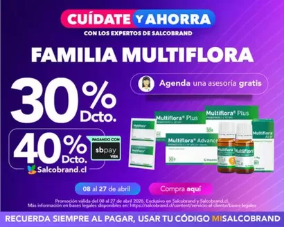 Catálogo Salcobrand en Curicó | Grandes descuentos en productos seleccionados | 2026-04-08T00:00:00.000Z - 2026-04-27T00:00:00.000Z