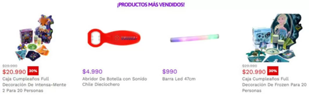 Catálogo Disfraces Carnaval | ¡PRODUCTOS MÁS VENDIDOS! | 2026-04-16T00:00:00.000Z - 2026-04-30T00:00:00.000Z