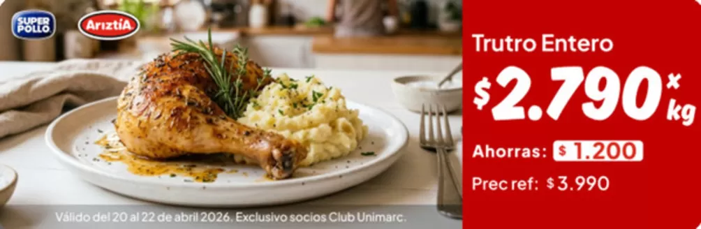 Catálogo Unimarc en Puente Alto | Excelente oferta para todos los clientes | 2026-04-20T00:00:00.000Z - 2026-04-22T00:00:00.000Z