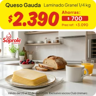 Catálogo Unimarc en Puente Alto | Excelente oferta para cazadores de gangas | 2026-04-20T00:00:00.000Z - 2026-04-22T00:00:00.000Z