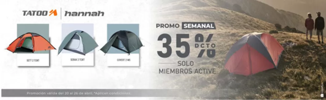 Catálogo Tatoo en Talcahuano | Promo semanal! 35% dcto. | 2026-04-22T00:00:00.000Z - 2026-04-26T00:00:00.000Z