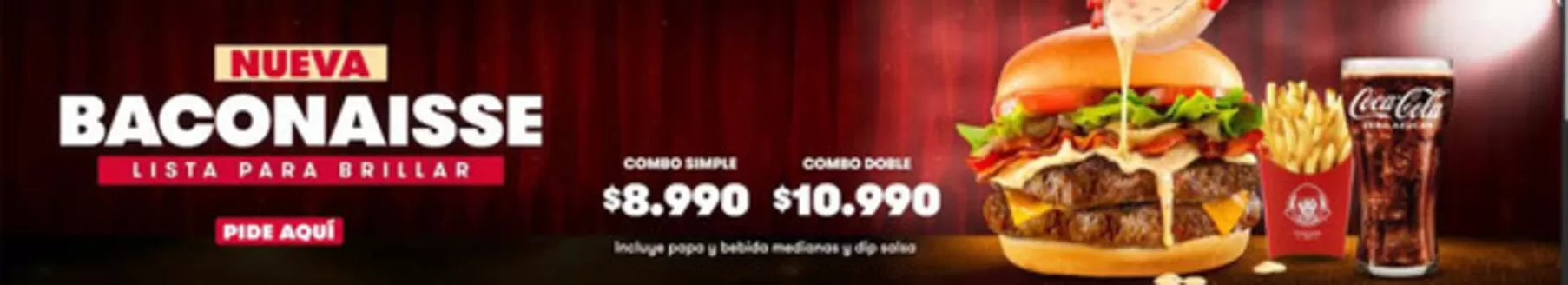 Catálogo Wendy's en Quilpué | Ofertas promocional. | 2026-04-24T00:00:00.000Z - 2026-05-08T00:00:00.000Z