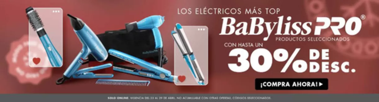 Catálogo Sally Beauty en Quilpué | Hasta 30% de desc. | 2026-04-24T00:00:00.000Z - 2026-04-29T00:00:00.000Z
