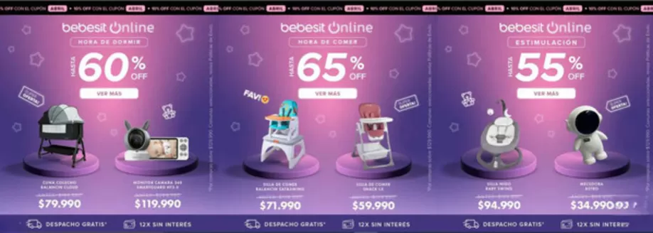 Catálogo Bebesit | 55-65% Off! | 2026-04-27T00:00:00.000Z - 2026-05-11T00:00:00.000Z