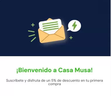 Catálogo Casa Musa | 5% de descuento en tu primera compra! | 2026-04-28T00:00:00.000Z - 2026-05-31T00:00:00.000Z