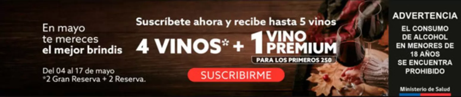 Catálogo Club de Amantes del Vino en Las Condes | Ofertas promocional! | 2026-05-07T00:00:00.000Z - 2026-05-17T00:00:00.000Z