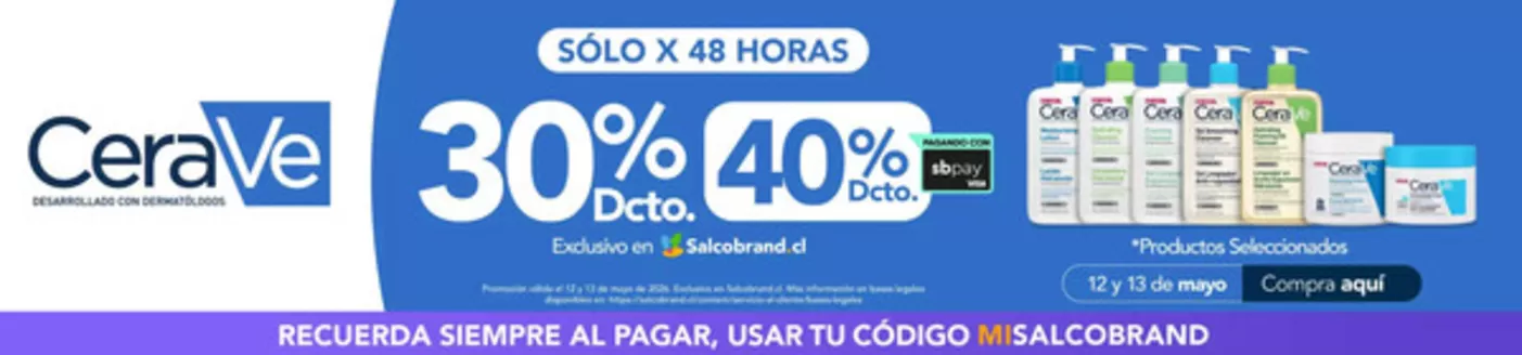 Catálogo Salcobrand en Pucón | Ofertas Salcobrand | 2026-05-12T00:00:00.000Z - 2026-05-13T00:00:00.000Z