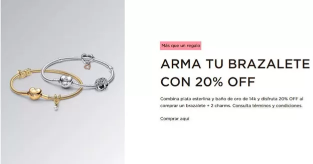 Catálogo Pandora | 20% Off! | 2026-05-12T00:00:00.000Z - 2026-05-31T00:00:00.000Z