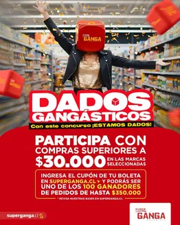 Catálogo Super Ganga en Los Lirios | Ofertas principales para todos los clientes | 2026-05-13T00:00:00.000Z - 2026-05-27T00:00:00.000Z