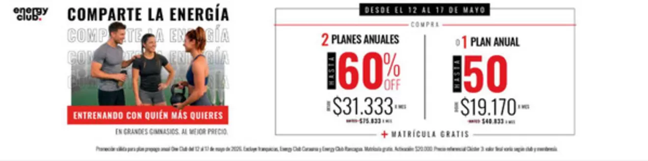 Catálogo Energy | Hasta 60% Off! | 2026-05-13T00:00:00.000Z - 2026-05-17T00:00:00.000Z