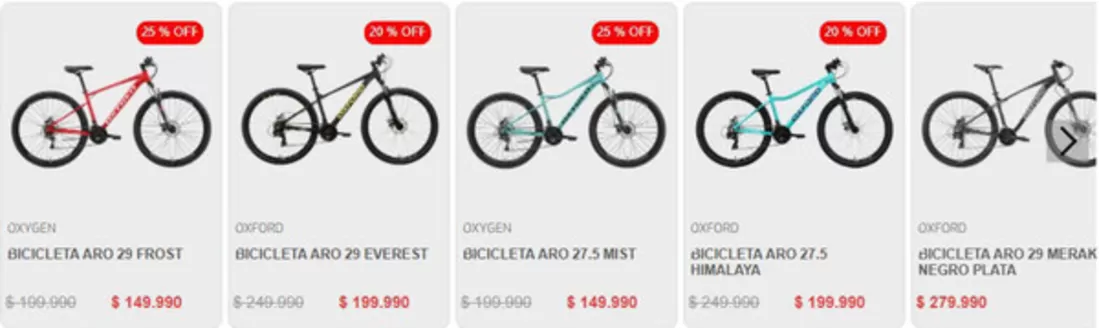 Catálogo Oxford Bikes | Ofertas exclusivos! | 2026-05-13T00:00:00.000Z - 2026-05-31T00:00:00.000Z