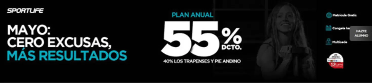 Catálogo Sportlife | 55% dcto. | 2026-05-13T00:00:00.000Z - 2026-05-31T00:00:00.000Z
