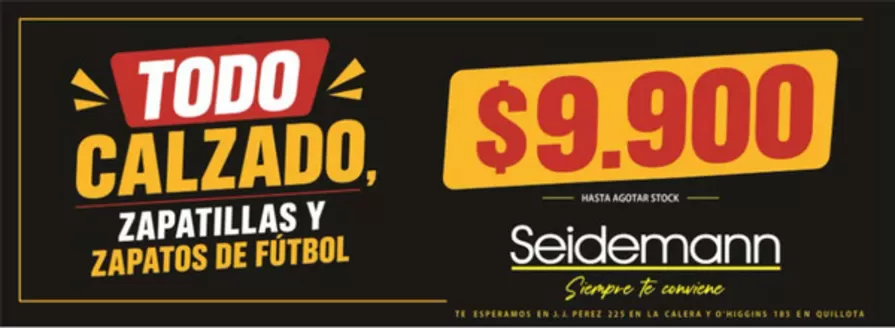 Catálogo Seidemann en Macul | Ofertas promocional! | 2026-05-15T00:00:00.000Z - 2026-05-31T00:00:00.000Z