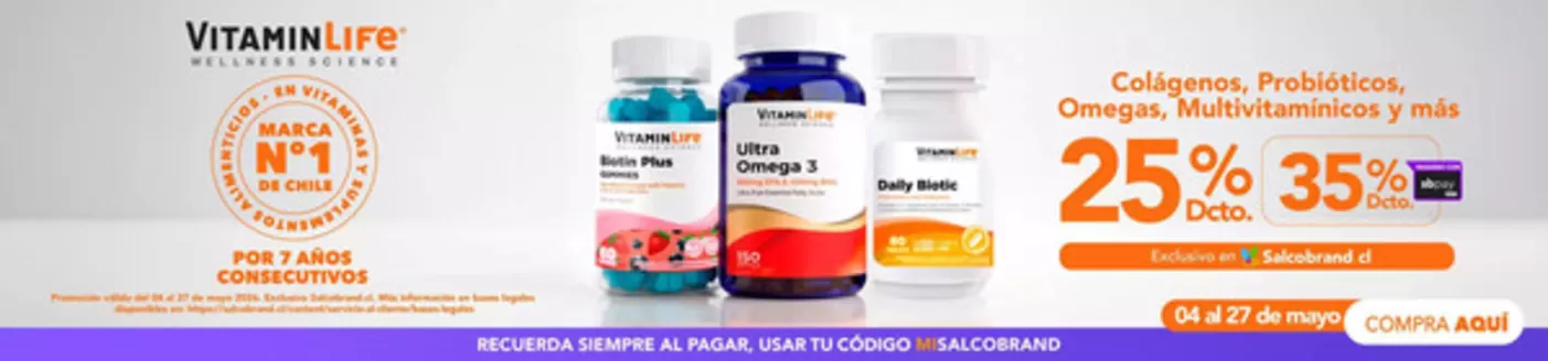 Catálogo Salcobrand | Ofertas Salcobrand | 2026-05-04T00:00:00.000Z - 2026-05-27T00:00:00.000Z