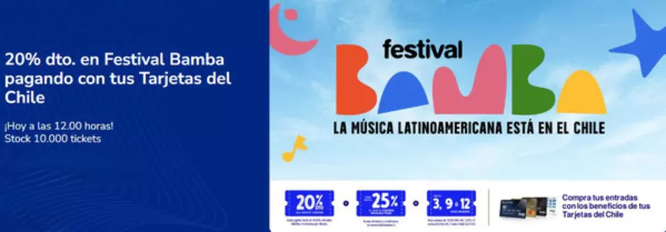 Catálogo Banco de Chile | 20% dto. | 2026-05-18T00:00:00.000Z - 2026-06-01T00:00:00.000Z