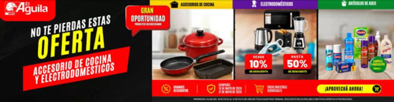 Catálogo Ferretería el Águila en Santiago | Hasta 50% de descuento! | 2026-05-21T00:00:00.000Z - 2026-05-31T00:00:00.000Z