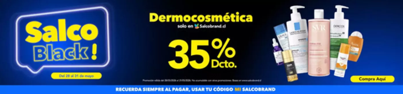 Catálogo Salcobrand en Iquique | Ofertas Salcobrand | 2026-05-28T00:00:00.000Z - 2026-05-31T00:00:00.000Z
