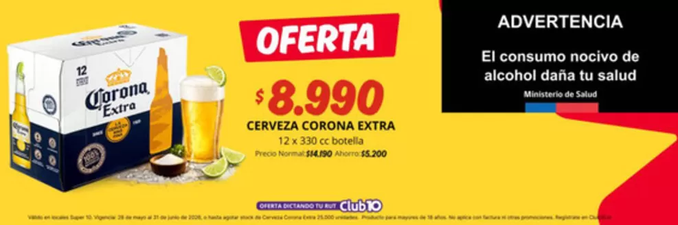Catálogo Super 10 en Ancud | Ofertas exclusivos. | 2026-05-29T00:00:00.000Z - 2026-06-30T00:00:00.000Z