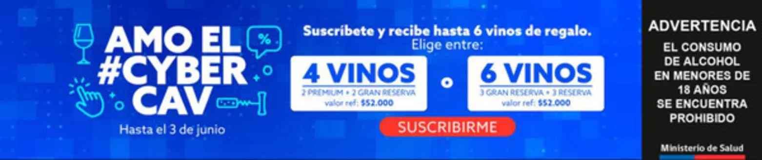 Catálogo Club de Amantes del Vino en Concepción | Hasta un 50% dcto! | 2026-06-01T00:00:00.000Z - 2026-06-03T00:00:00.000Z